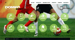 Desktop Screenshot of domkosport.com